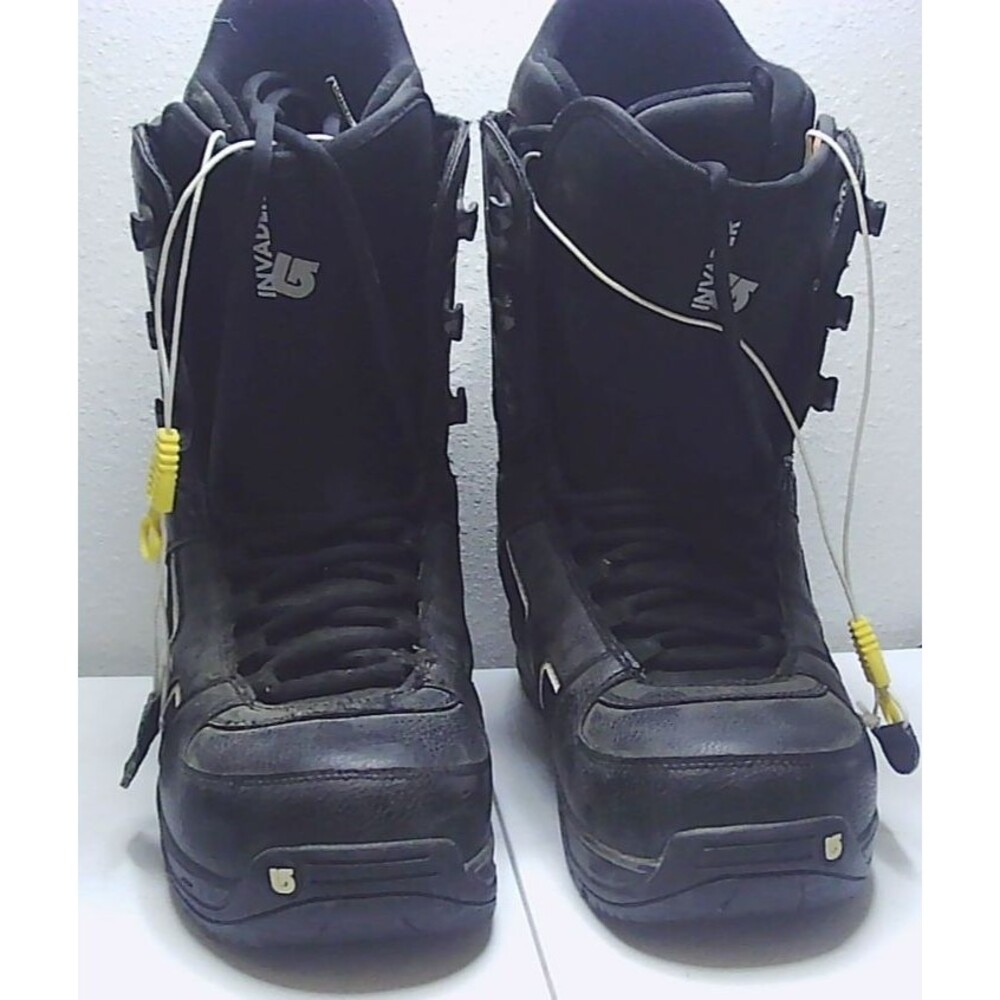 Burton Invader Black/White Snowboard Boots Men's Size 11